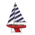 thumbnail image 2 of Wooden It Floats Sailors Dream Model Sailboat 12" - Model Sailing Ship - It Really Floats, 2 of 2
