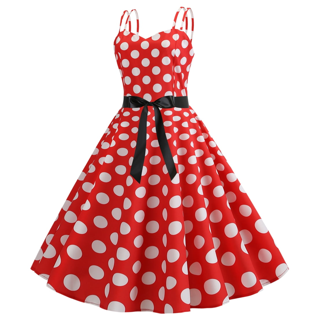 red polka dot dress near me Sorority Rush Dress | Adrina Ruffle Mini Dress