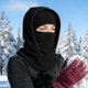 thumbnail image 3 of Mascarilla facial de invierno, pasamontañas de cuello para gaita • pasamontañas forradas de forro polar de cobertura total • cubrimiento térmico y transpirable para senderismo y running, 3 of 5