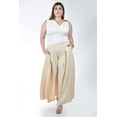 thumbnail image 4 of Pantalon tipo palazzo Roman Fashion /Tallas Extras, 2632 (Beige) beige 42, 4 of 6
