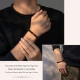 thumbnail image 2 of FUNING  Mens Natural Stone Bracelet - Anniversary Graduation Birthday Father's Day Easter Christmas Valentine's Day Gifts for Son, Dad, Brother, Nephew, Lover, 2 of 7