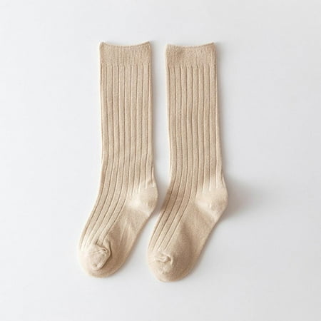 

Xmarks Baby Girls Boys Uniform Knee High Socks Tube Ruffled Stockings Infants and Toddlers