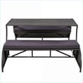 thumbnail image 3 of Patio 7-Piece Traditional All-Weather Outdoor Cast Aluminum Dining Set | Black | Aluminium, 3 of 20