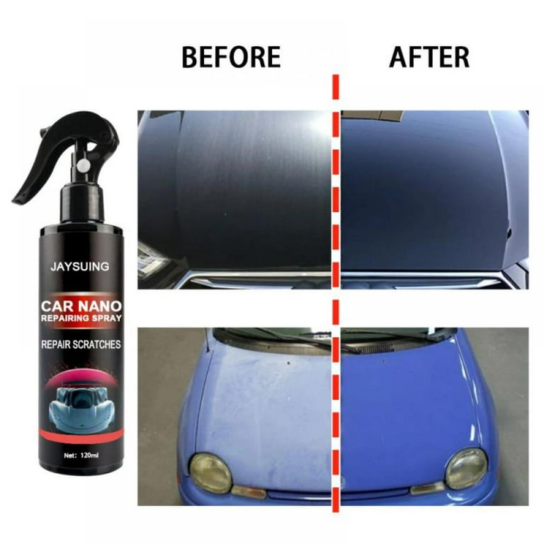 Car Scratch Removal Spray for Deep Scratches Auto Scratch Repair Deep  Scratch Repair for Cars Auto Touch-up Paint Black Car Paint Scratch Repair  ，120ml 