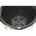 thumbnail image 5 of KOBA 6" Mini Hanging Basket with Saucer, Black, Qty. 5, 5 of 6