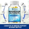 Pslalae Magnesium Glycinate 500mg Sleep Support, Muscle Relaxation