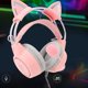 thumbnail image 4 of Auriculares Para Juegos Con Orejas De Gato, Roseate, Apariencia Linda, Sonido Envolvente, Diadema Ajustable, Auriculares Para Juegos Con Orejas De Gato Para PC, 4 of 7