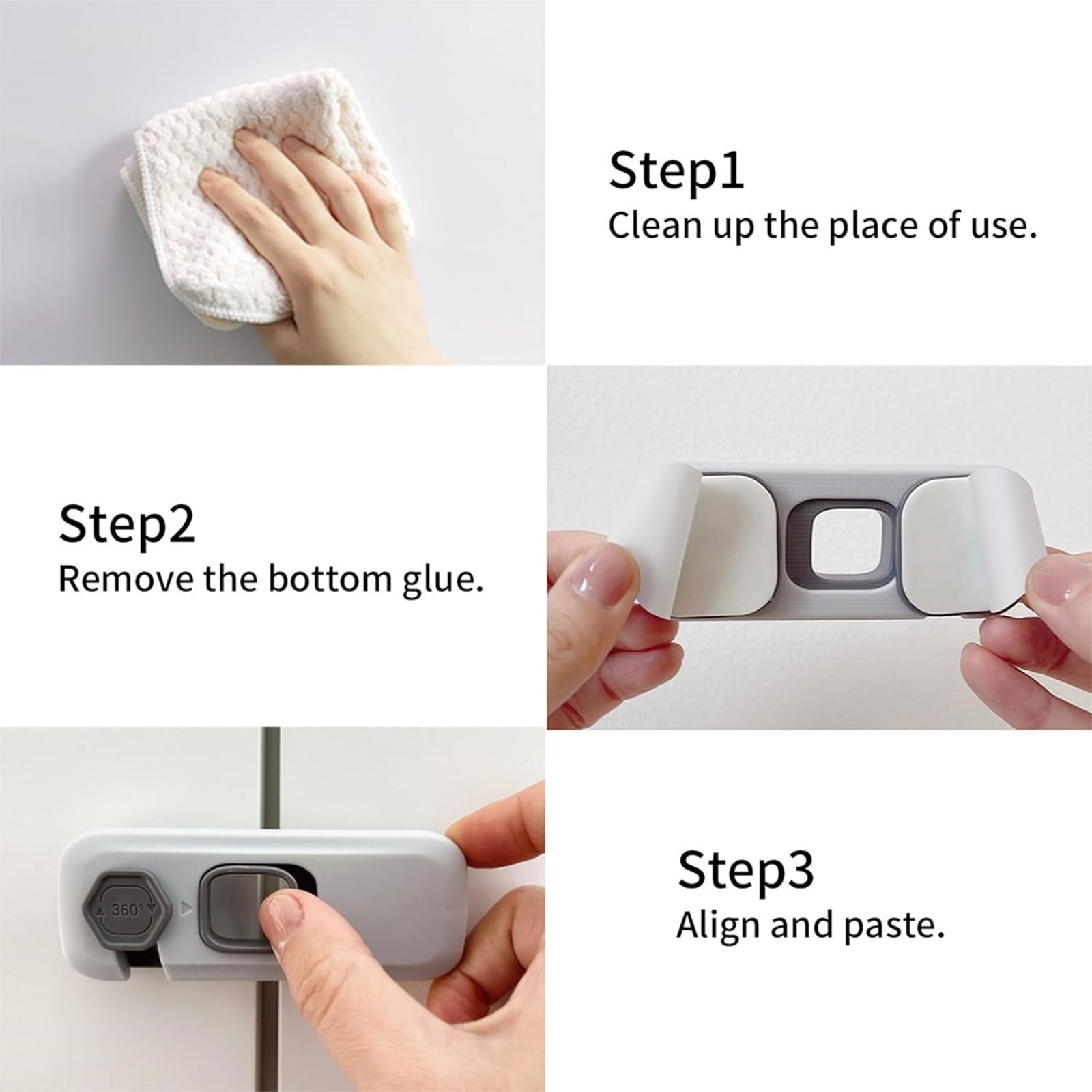 Rubber Bump Stop Door Refrigerator Lock Childproof Cabinet Child Proof Locks Self Adhesive For Cabinets Dishwasher Oven