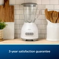 thumbnail image 6 of Oster Easy-to-Use 6-Cup Glass Jar Blender, Food Chopper and Ice Crush, Smoothie Blender, White, 6 of 7