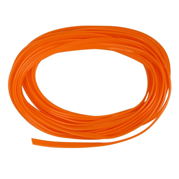 Tira Moldura Coche, Protector Borde Puerta Línea 8m naranja