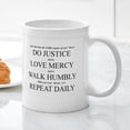 thumbnail image 3 of CafePress - REEDOJUSTICE Mugs - 11 oz Ceramic Mug - Novelty Coffee Tea Cup, 3 of 4