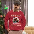 thumbnail image 5 of Christmas Sweatshirt, Capy Holidays Funny Capybara Christmas Sweatshirt, Cute Animal Holiday Sweatshirt, Unique Capybara Lover Gift for Men & Women, 5 of 5