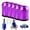 5pcs-purple, variant on Magnetizer & Demagnetizer Tool Set – Screwdriver Head Magnetic Ring, Ultra‑Strong Metal Screw Holder for Hex Screwdrivers & Power Bits
