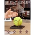 thumbnail image 2 of Vitrina de softball JupDec de 11 cm, acrílica, con protección UV, 2 of 7