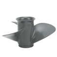 thumbnail image 4 of Marine Propeller, Reliale 58130-ZV4-010AH Aluminum Alloy Propeller Rustproof Strong  For Boat Accessories Replacement For Outboard 8-20HP Engine, 4 of 8