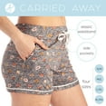 thumbnail image 4 of Hello Mello Carried Away Lounge Top and Shorts, 2-Piece Pajama Set, Ruff Morning X-Large/XX-Large (Women's), 4 of 7