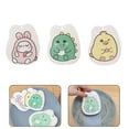 thumbnail image 4 of Dish Cloths, 1 Pcs Non-Stick Compressed Wood Pulp Sponge Cartoon Dish Cloths Reusable Sponge Cleaning Cloths Wipes Absorbent Dish Cloth Quick Drying Cleaning Towels for Counters Home Bar, 4 of 10