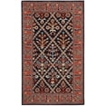 thumbnail image 2 of Safavieh Heritage Carmella Floral Wool Area Rug, Navy/Red, 4' x 6', 2 of 8
