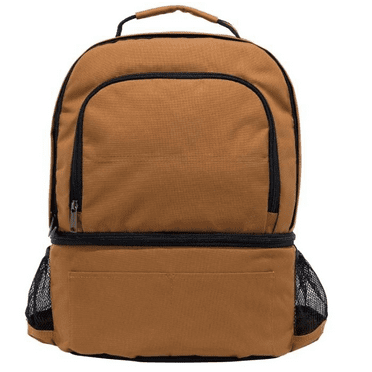 Vinso Insulated 24 Can Two Compartment Cooler Backpack, Backpack with Fully-Insulated Cooler Base