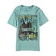 thumbnail image 2 of Playera gráfica informal Buffalo David Bitton para hombre verde extragrande, 2 of 2