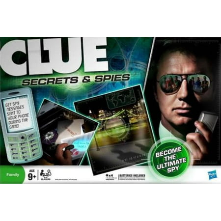 Clue Secrets and Spies Edition