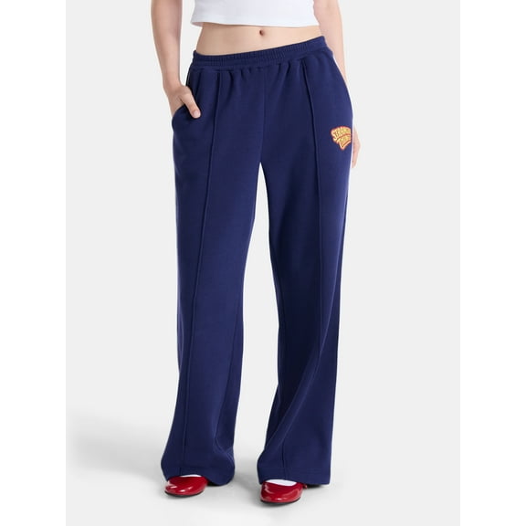Netflix Stranger Things Track Pants from No Boundaries, Women’s and Women’s Plus