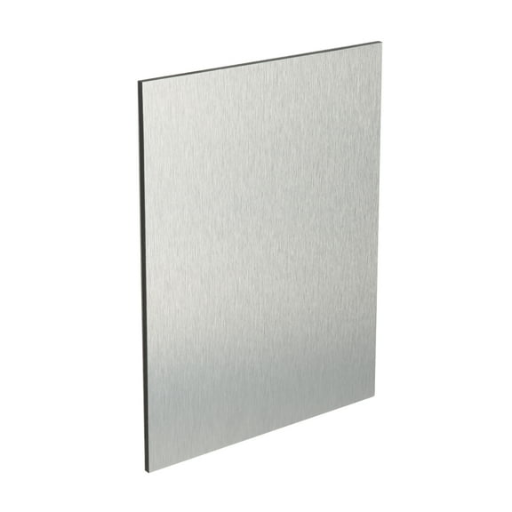 AlumaComp Aluminum Unprimed Archival Painting & Mounting Panels - Acid-Free Unprimed Aluminum Boards for Oils, Acrylics, Mixed Media, & More! - 8x10"