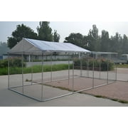 Chicken Coop Outlet Chain Link Backyard Dog Kennel, X-Large, 240L