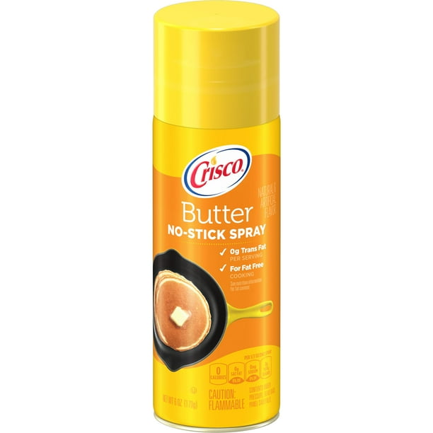 Crisco Butter Non Stick Cooking Spray, 6 fl oz