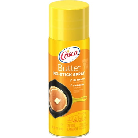 Crisco Butter Non Stick Cooking Spray, 6 fl oz