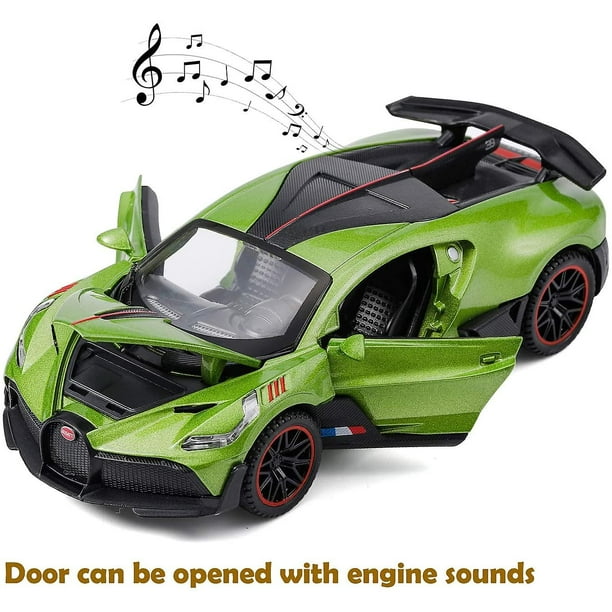 Coche de juguete bugatti divo modelo de aleacion 1 32 regalos de coche fundido a presion para ninos de 3 a 12 anos yongsheng 8390611254704