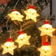 thumbnail image 4 of Guirnalda de Luces Led Navideñas En Forma de Estrella | Multicolor, de Plástico, 10 Bombillas, 1,5 M | Ideal para Interiores y Exteriores | Regalos Creativos, 4 of 5