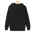 thumbnail image 5 of GILIGEGE Two Piece Sets for Women Pant Color Sport Suit Women Solid and Sweatshirt Hooded Women Suits Sets Black 3Xl, 5 of 9