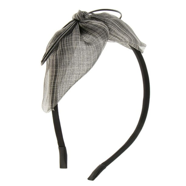 Diadema con orejas de conejo para el pelo, para fiestas de Navidad, cumpleaños, disfraz de cosplay para niñas, niños y adultos. Negro