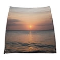 thumbnail image 6 of Sunset Over Calm Sea Women's Shorts Non-Slip Single Pocket A-line Trouser Skirt Summer Shorts Casual Shorts for Women, 6 of 7