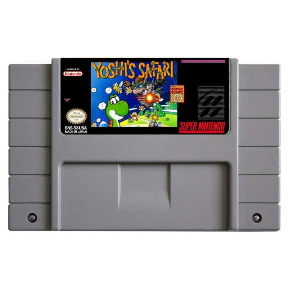 SNES Games Cartridge Yoshi's Safari
