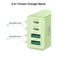 thumbnail image 2 of Cargador de pared USB C Aminu de 40 W y 4 puertos PD Power Delivery x2, 2 of 7