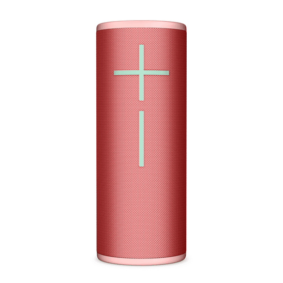 Ultimate Ears BOOM 4 Portable Waterproof Bluetooth Speaker With 360-Degree, Bold, Immersive, Crystal-Clear Sound, Raspberry Red