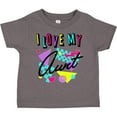 thumbnail image 3 of Inktastic I Love My Aunt- 80s Retro Style Boys or Girls Toddler T-Shirt, 3 of 5
