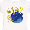 thumbnail image 4 of Inktastic Libra Constellation Zodiac Sign Illustration Boys or Girls Long Sleeve Baby Bodysuit, 4 of 5