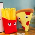 thumbnail image 3 of Juguete creativo de dibujos animados, simulación de papas fritas, pizza, almohada, muñeco de peluche, accesorios de fotografía, almohada para sofá, 3 of 6