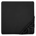 thumbnail image 2 of 1500 Thread Count Brushed Microfiber Fitted Sheet by Sweet Home Collection, 2 of 2
