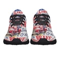 thumbnail image 5 of Red Truck Country Truck Happy 4th of JulyLand of The Free Because Of The Brave American flag Shoes Sneakers Black Size 7, 5 of 7