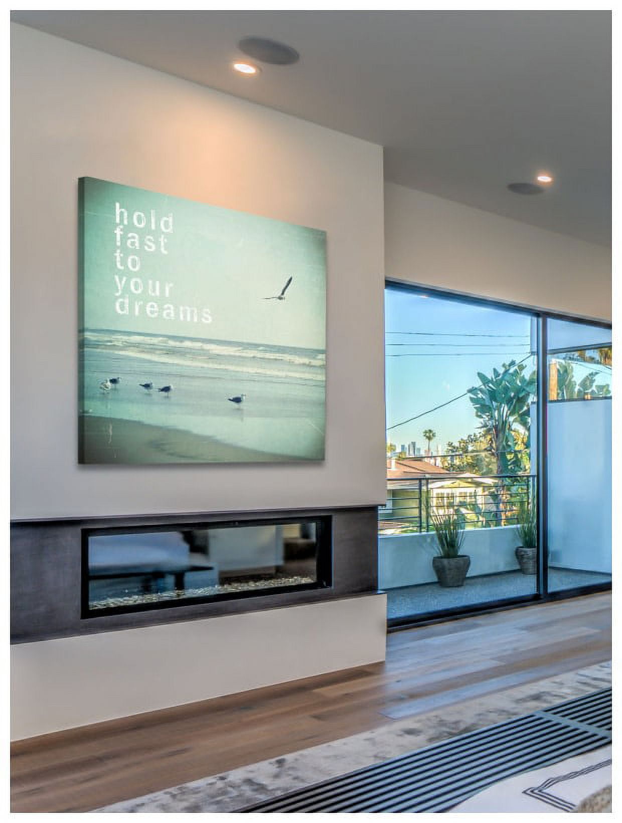 Marmont Hill "Hold Fast to Your Dreams" Sylvia Cook Painting Print on Canvas