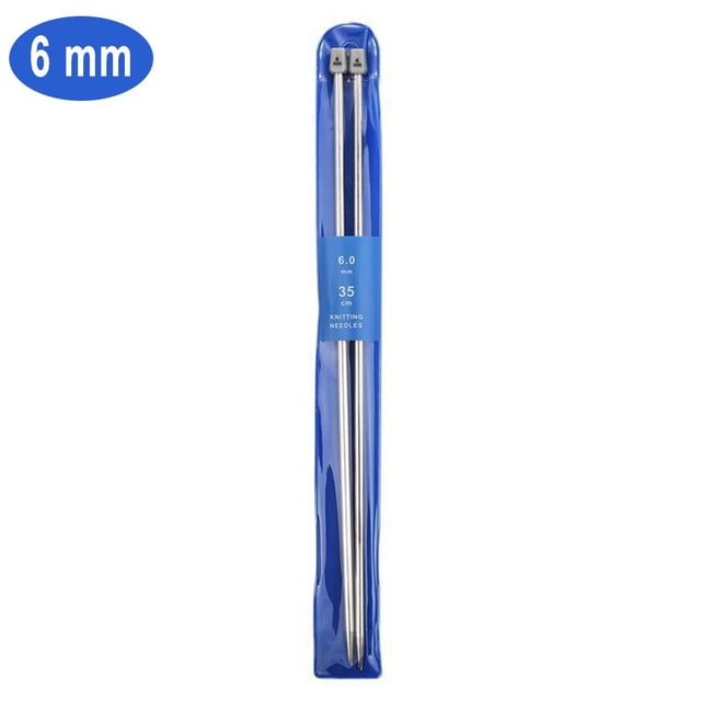 BUYISI Knitting Accessories Knitting Sewing Needle Knitting Needle Stainless Steel 6.0Mm
