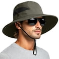 thumbnail image 2 of QASIEATN Bucket Hats for Women and Men Wide Brimmed Mesh Breathable Sun Hat Unisex Summer Fishing Caps Vacation Beach Hat Outdoor Sports Hat, 2 of 7