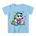 thumbnail image 4 of Back to School Shirt for Boys Short Sleeve Cartoon Prints T Shirts Crewneck Kids Clothes 1-13 Years, 4 of 4