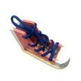 thumbnail image 2 of Kids Educational Wooden Shoe Tying Toy Learn to Tie Shoes Practice Lacing Fine Motor Skills Montessori Toddler Training Aid, 2 of 4