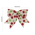 thumbnail image 2 of Tahtuvzn School Christmas Decorations Indoor Ornaments 2-Packs of Bows Composite Non Woven Brushed Holiday Decoration Props Tree, 2 of 6