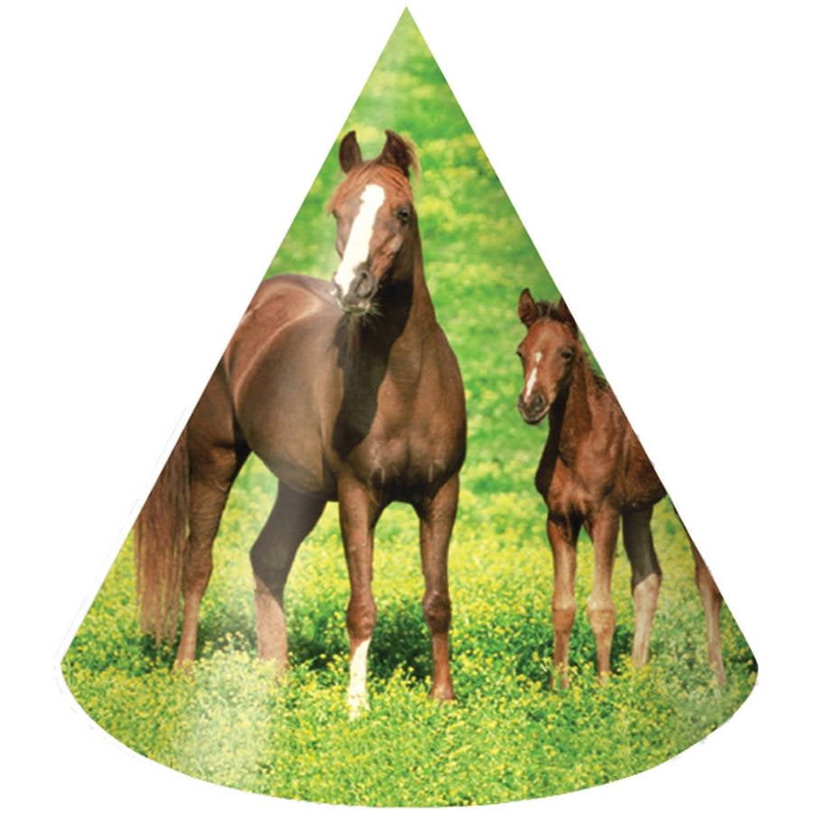 Wild Horses Party Hats, 8pk - Walmart.com - Walmart.com